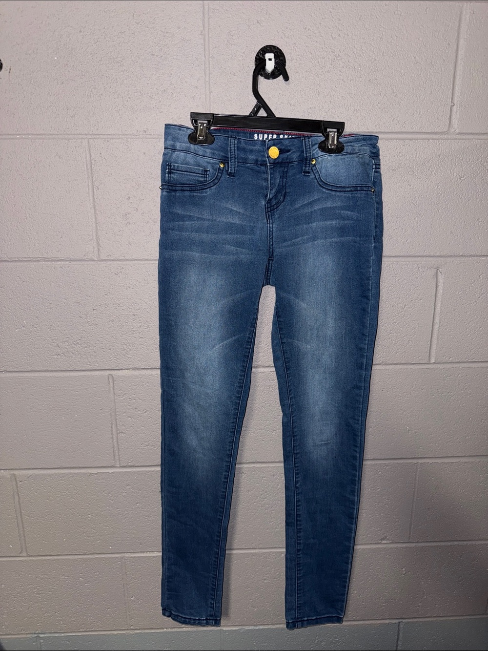 YMI Medium Blue Super Skinny Jeans - Stretch Denim